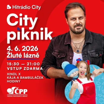 City Pikniky jsou zpátky! Dorazte na Xindla X, Hodiny a rodinné odpoledne zdarma